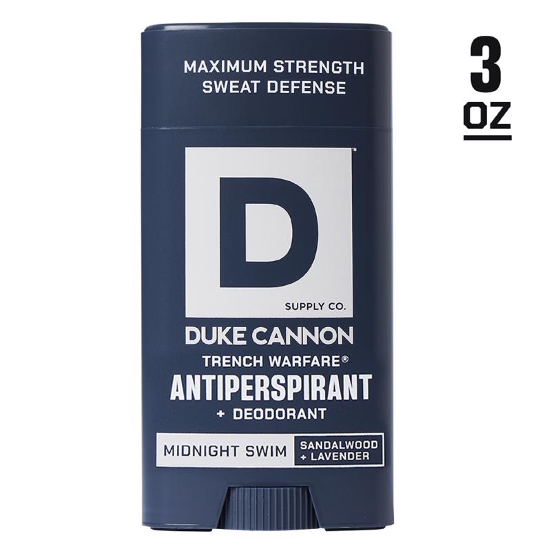 Duke Cannon Trench Warfare Blue Antiperspirants/Deodorants 3 oz