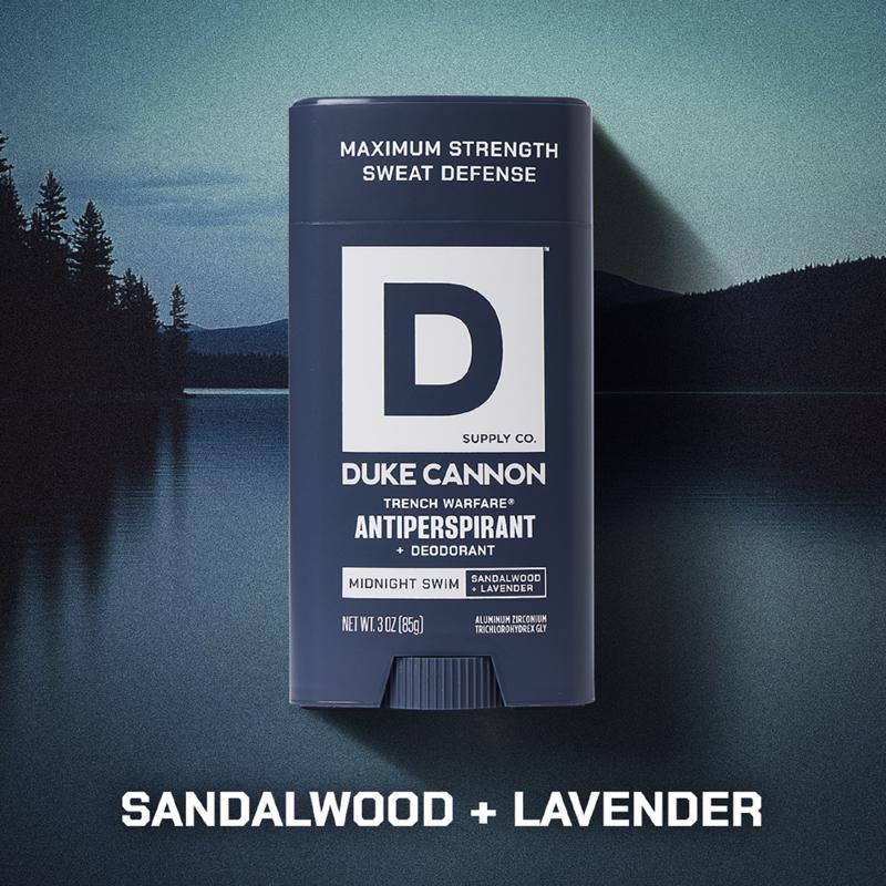 Duke Cannon Trench Warfare Blue Antiperspirants/Deodorants 3 oz
