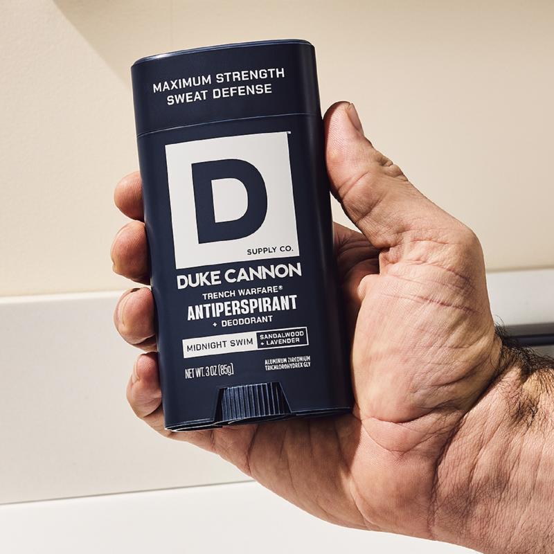 Duke Cannon Trench Warfare Blue Antiperspirants/Deodorants 3 oz