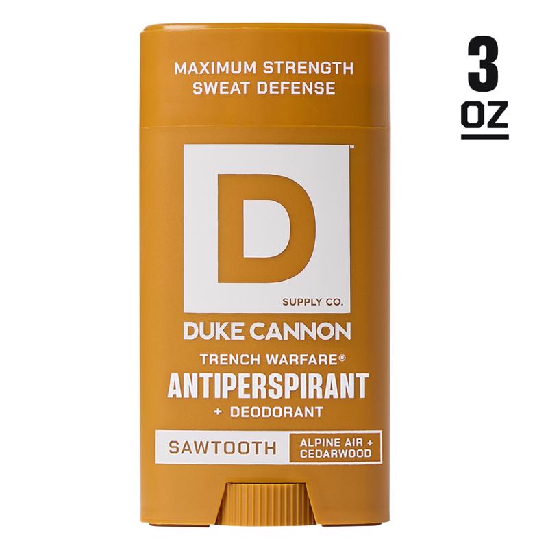 Duke Cannon Trench Warfare Orange Antiperspirants/Deodorants 3 oz