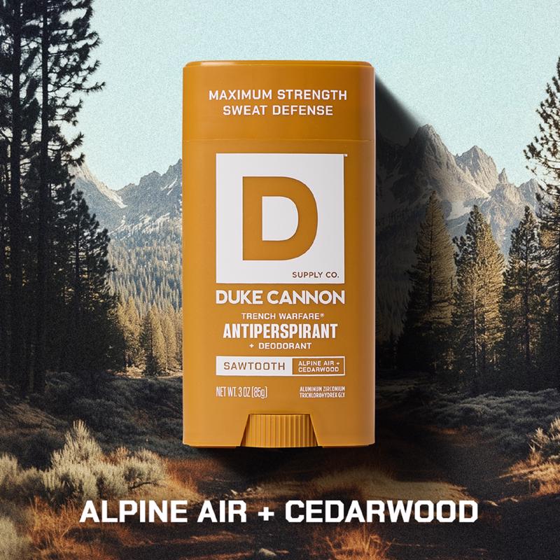 Duke Cannon Trench Warfare Orange Antiperspirants/Deodorants 3 oz