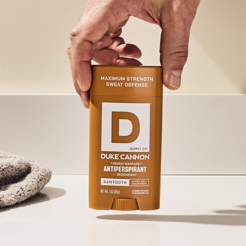 Duke Cannon Trench Warfare Orange Antiperspirants/Deodorants 3 oz