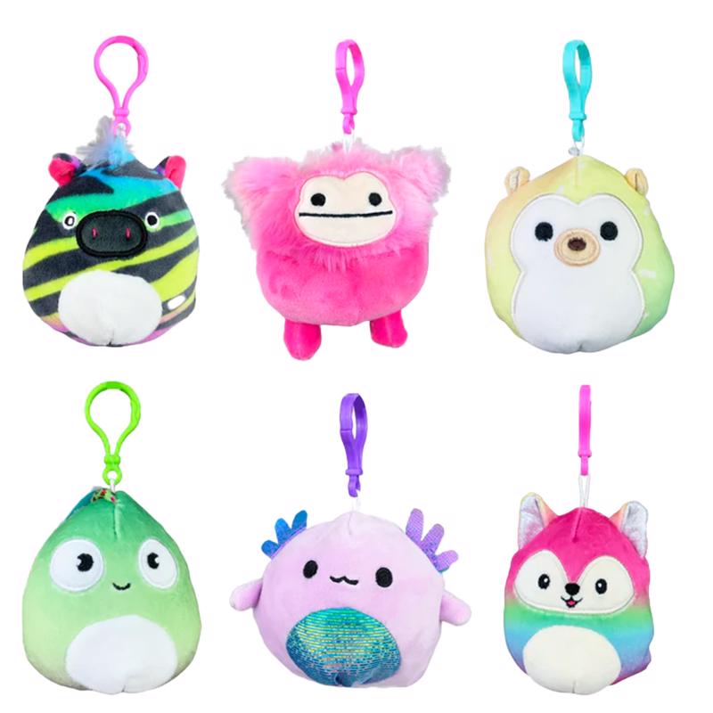 Nys Life Squishmallow Plush Toy Clip Assorted