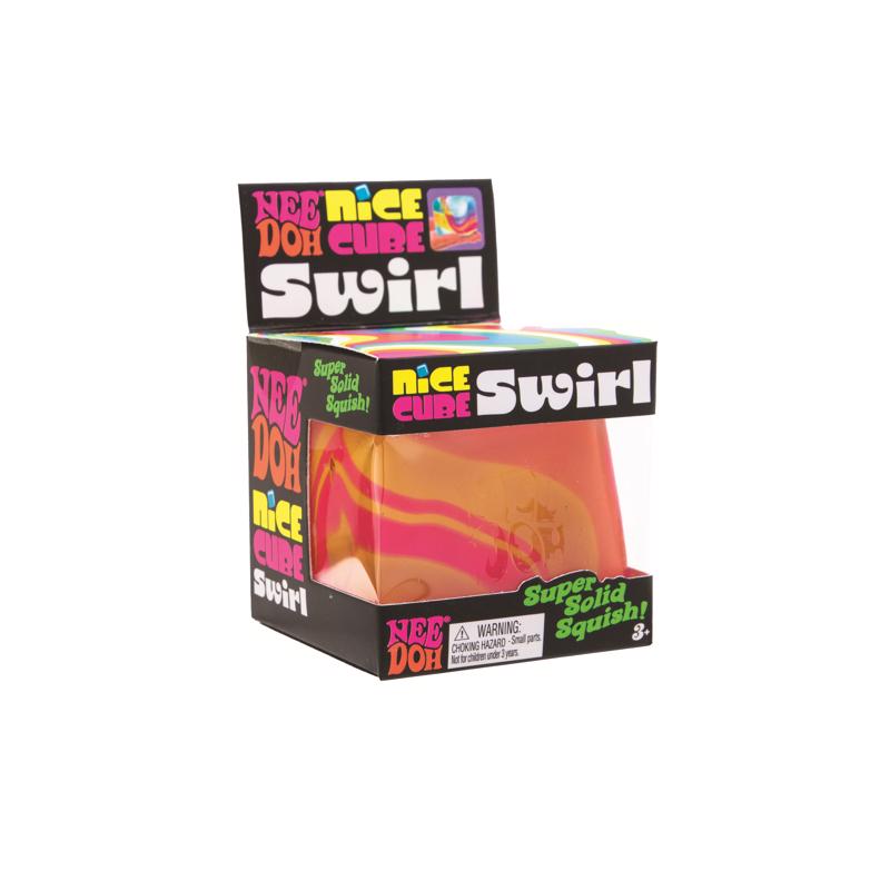 NeeDoh Nice Cube Swirl Assorted