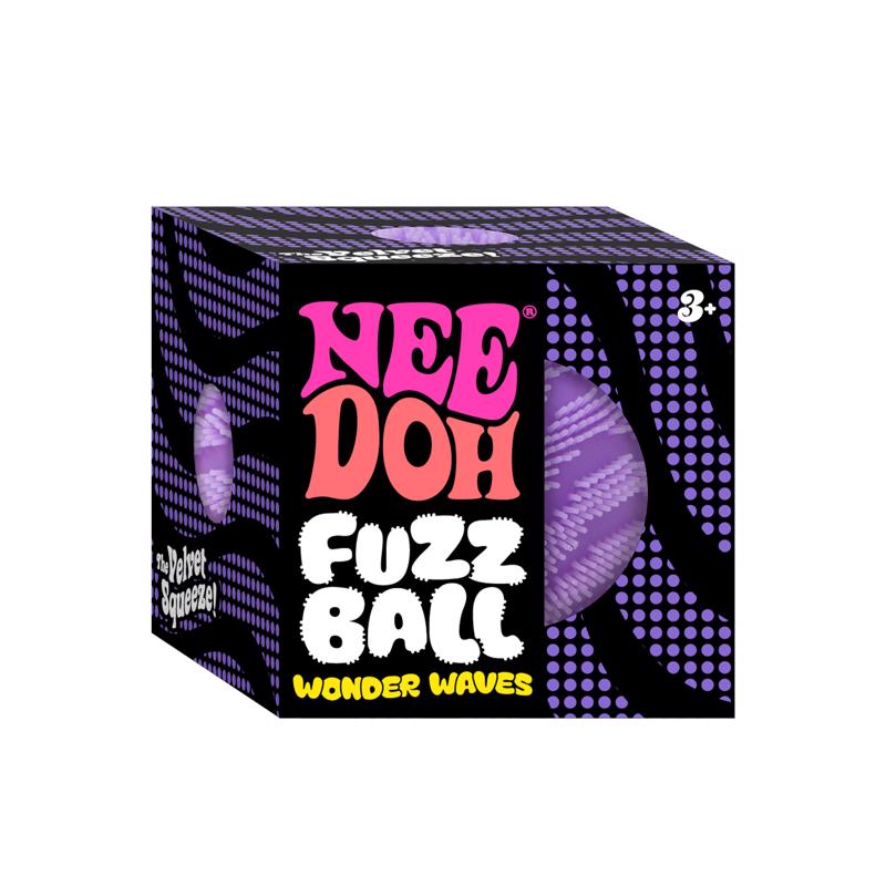 NeeDoh Fuzz Ball Wonder Waves Assorted