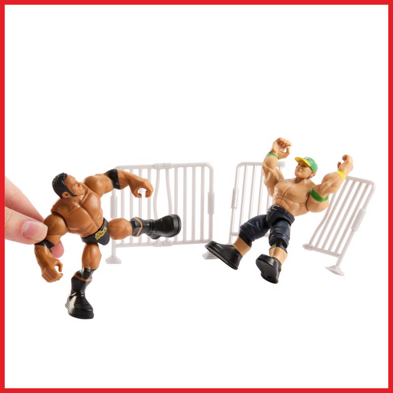 Mattel WWE Knuckle Crunchers Action Figures Multicolored