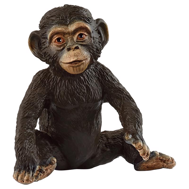 Schleich Chimpanzee Cub Figurine Brown/Black