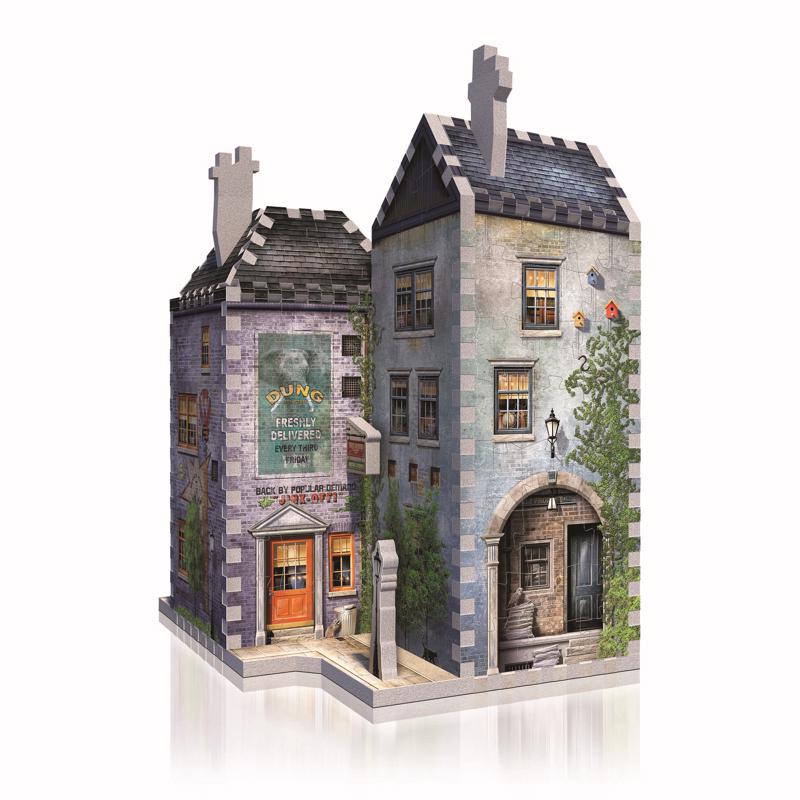 Wrebbit3D Harry Potter Weasleys' Wizard Wheezes & Daily Prophet 3D Jigsaw Puzzle Multicolored 285 pc