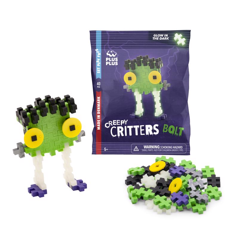 Plus-Plus Creppy Critters Building Set 40 pc