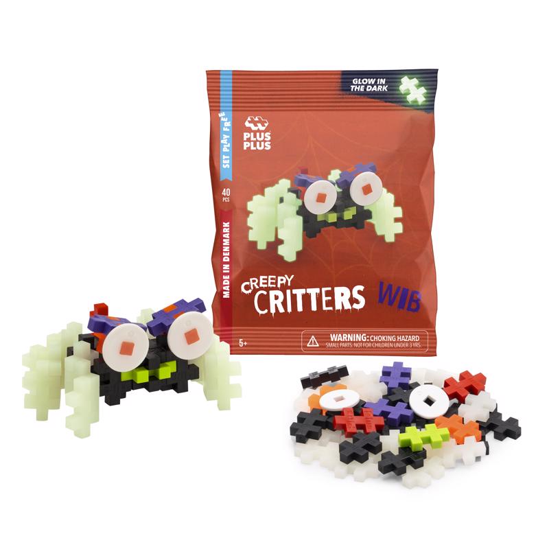 Plus-Plus Creppy Critters Building Set 40 pc