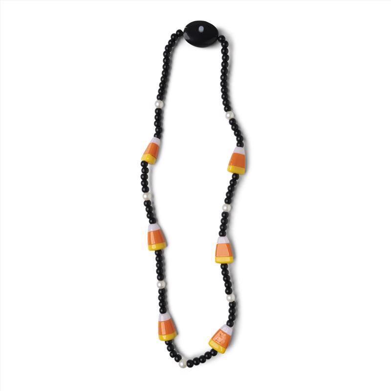 Spooky Lites LED Light Up Beaded Halloween Necklace