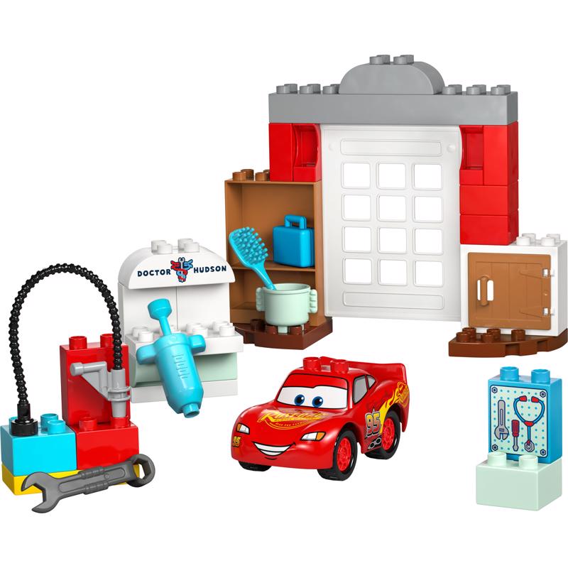 LEGO Duplo Mcqueen's Visit to Doc's Garage Building Set Multi 35 pc