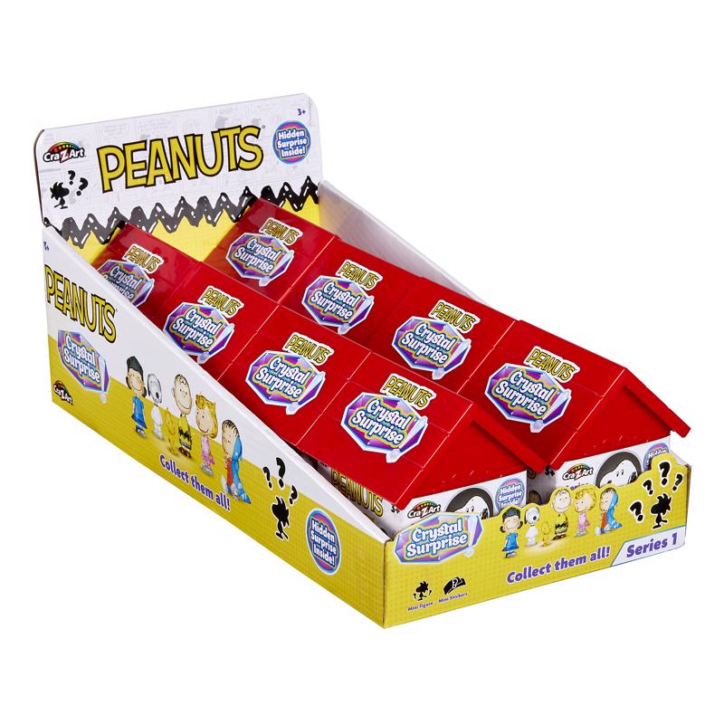 Cra-Z-Art Peanuts Crystal Surprise Dog House and Figure Toy
