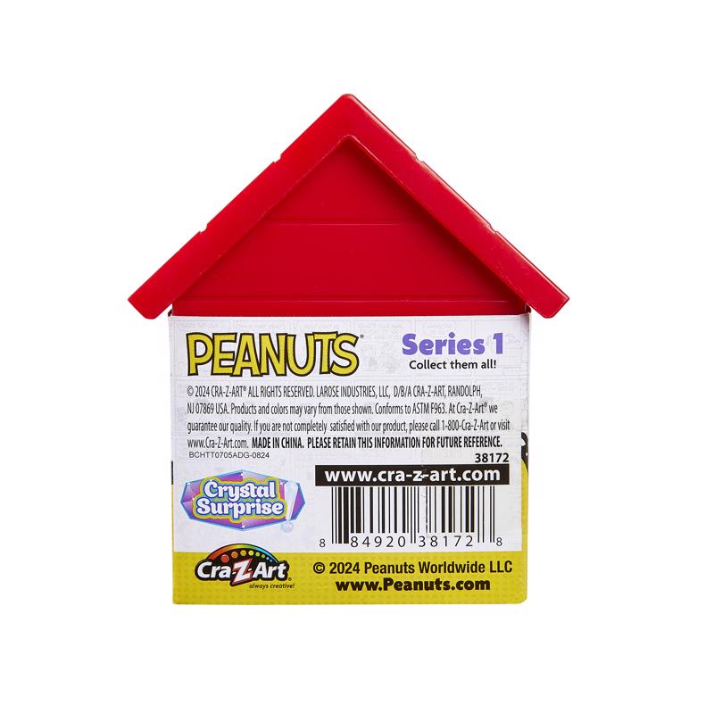Cra-Z-Art Peanuts Crystal Surprise Dog House and Figure Toy