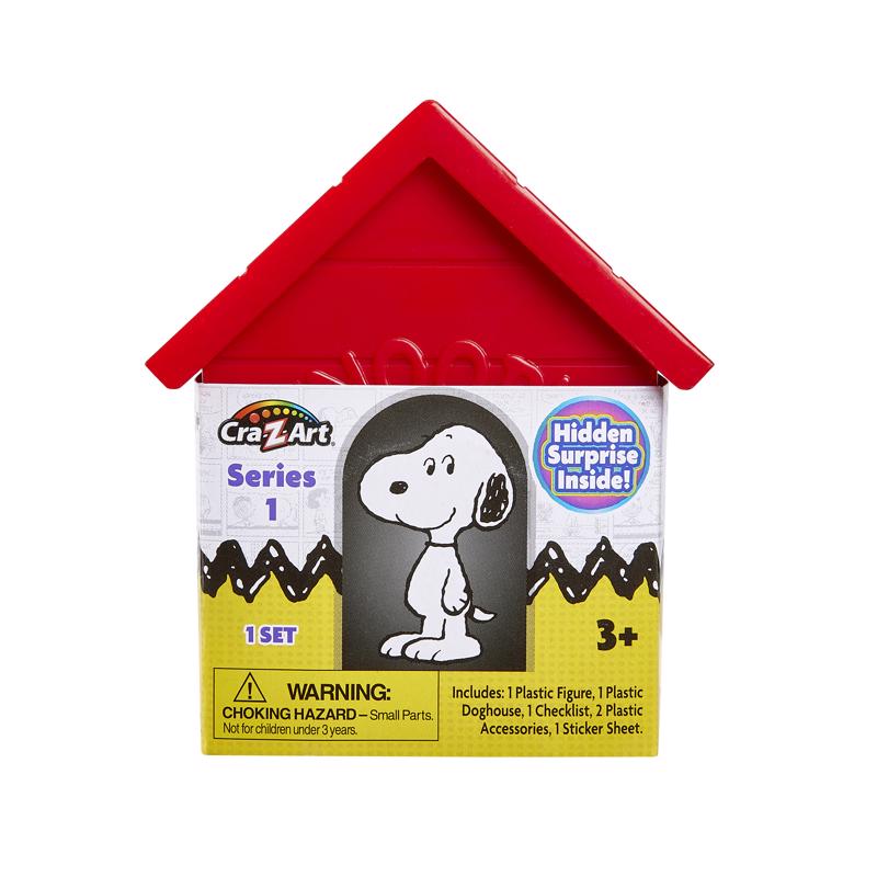 Cra-Z-Art Peanuts Crystal Surprise Dog House and Figure Toy