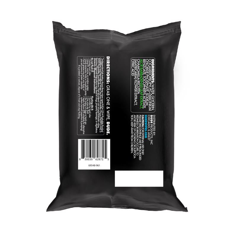 Dude Wipes White Flushable Wipes 18 ct