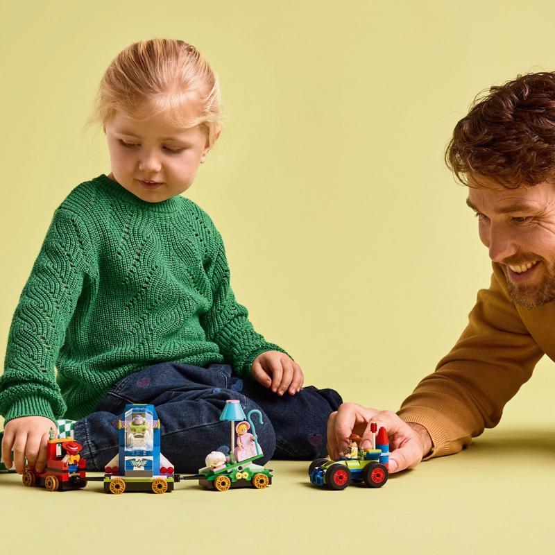 LEGO Disney Toy Story Celebration Train and RC Car Building Set Multi 206 pc