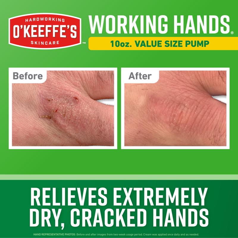 O'Keeffe's Unscented Scent Hand Cream 10 oz