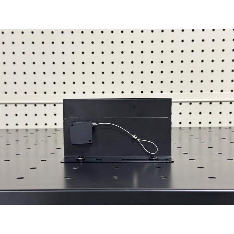 3 in. H X 6 in. W X 1 in. D Black Metal Power Tool Freestanding POP Display