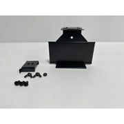 5 in. H X 6 in. W X 3 in. D Black Metal Short Drill Display