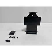 8 in. H X 6 in. W X 3 in. D Black Metal Tall Drill Display