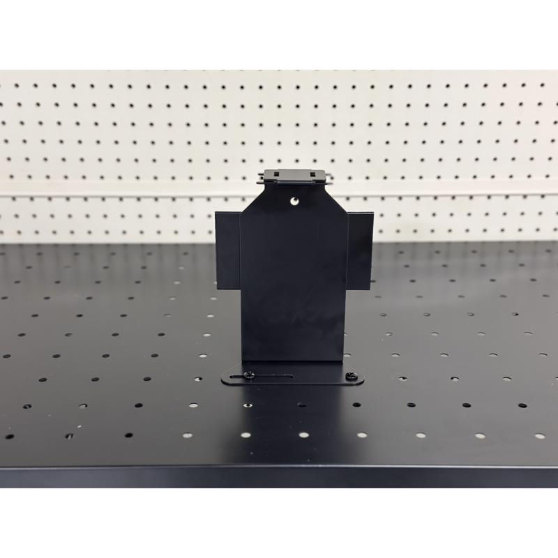8 in. H X 6 in. W X 3 in. D Black Metal Tall Drill Display