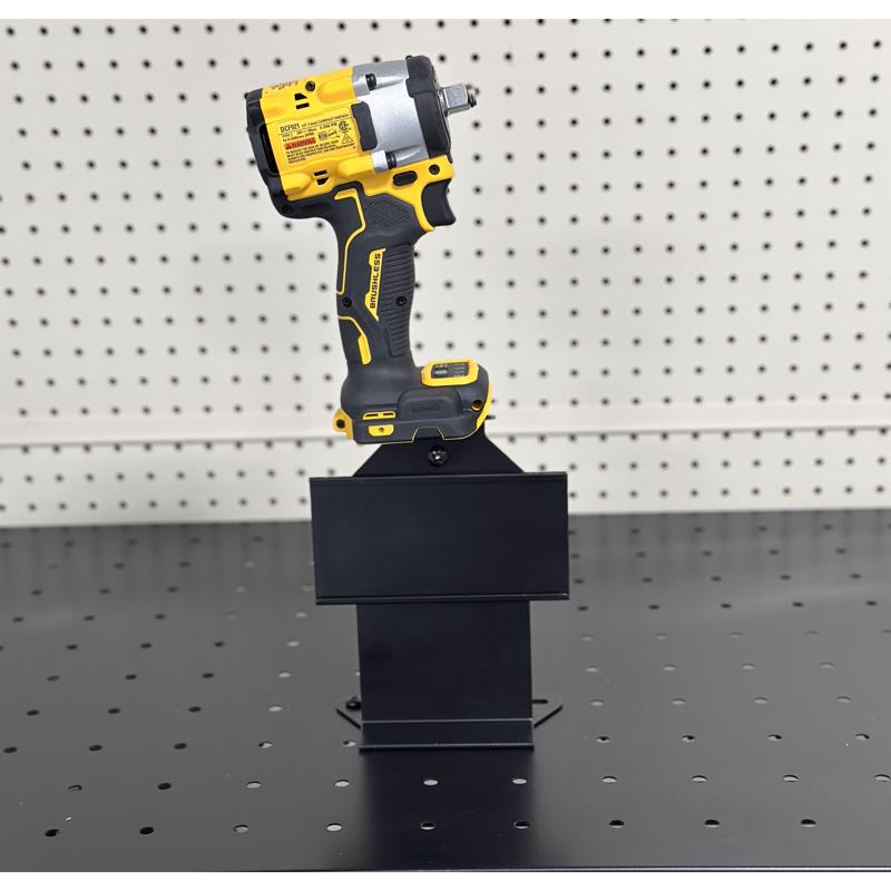 8 in. H X 6 in. W X 3 in. D Black Metal Tall Drill Display