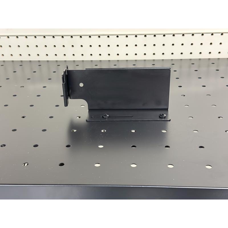 3 in. H X 7 in. W X 3 in. D Black Metal Ratchet Power Tool Display