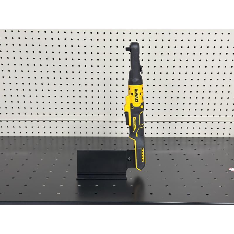 3 in. H X 7 in. W X 3 in. D Black Metal Ratchet Power Tool Display