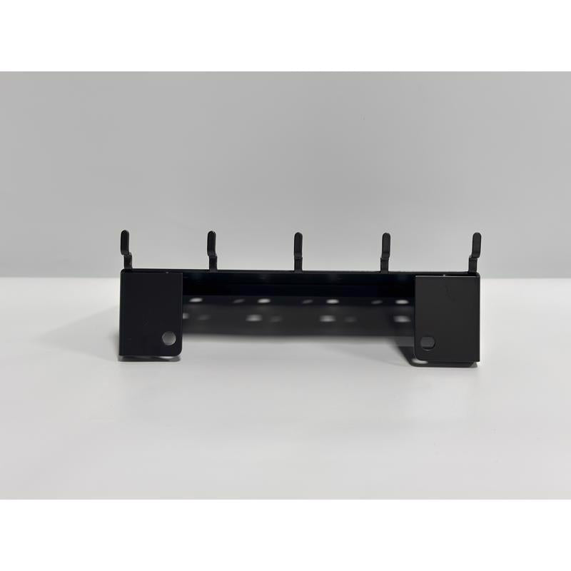 2 in. H X 8 in. W X 5 in. D Black Metal Pegboard Platform Display