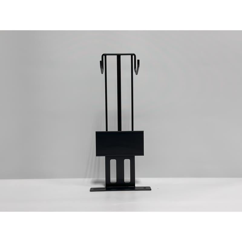 16 in. H X 8 in. W X 9 in. D Black Metal Grease Gun Display