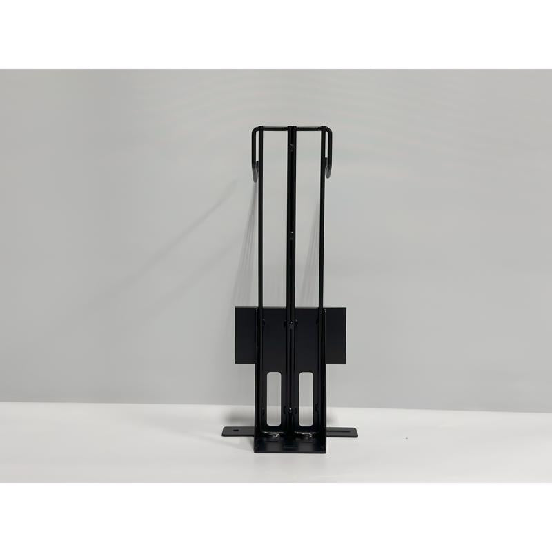 16 in. H X 8 in. W X 9 in. D Black Metal Grease Gun Display