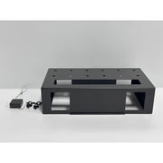 3 in. H X 12 in. W X 7 in. D Black Metal Short Circular Saw Platform Display