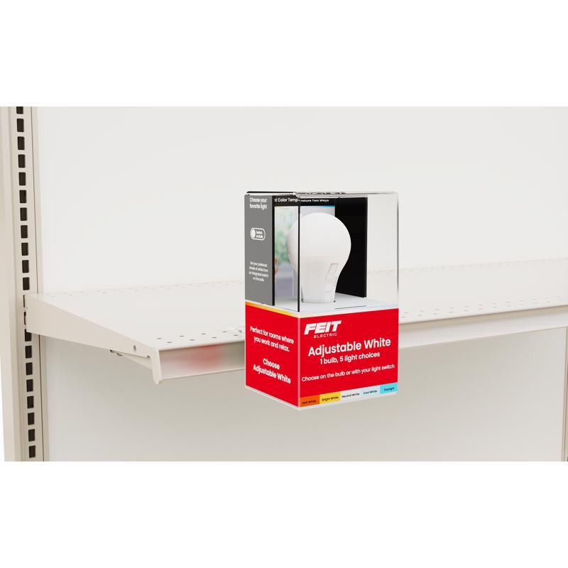 6.5 in. H X 9.5 in. W X 25 in. L White Metal Display Box Metal