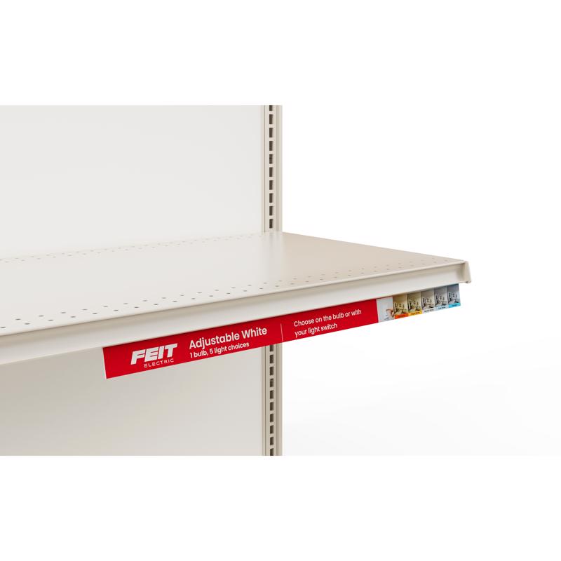 6.5 in. H X 9.5 in. W X 25 in. L White Metal Display Box Metal