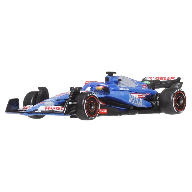 Hot Wheels Die-Cast 1:64 Scale Formula 1 Collectible Toy Race Car Multicolored
