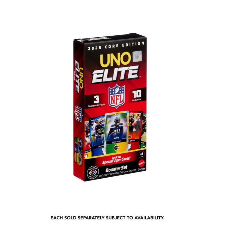 UNO Elite NFL Core Edition Booster Set Card Game