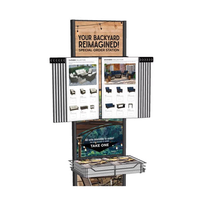 20 in. H X 16 in. W 2026 Outdoor Living Flipbook L&G/Outdoor Living POP Card 21 each