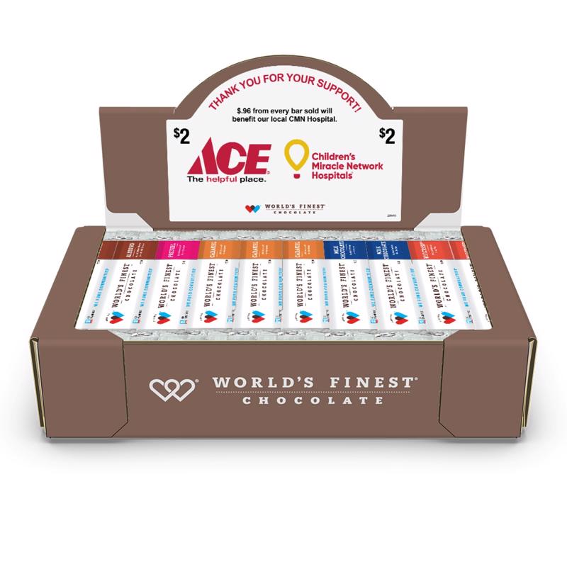 World's Finest Chocolate Almond Chocolate Bar 1.3 oz