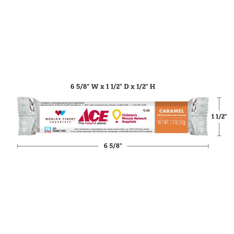 World's Finest Chocolate Caramel Chocolate Bar 1.3 oz