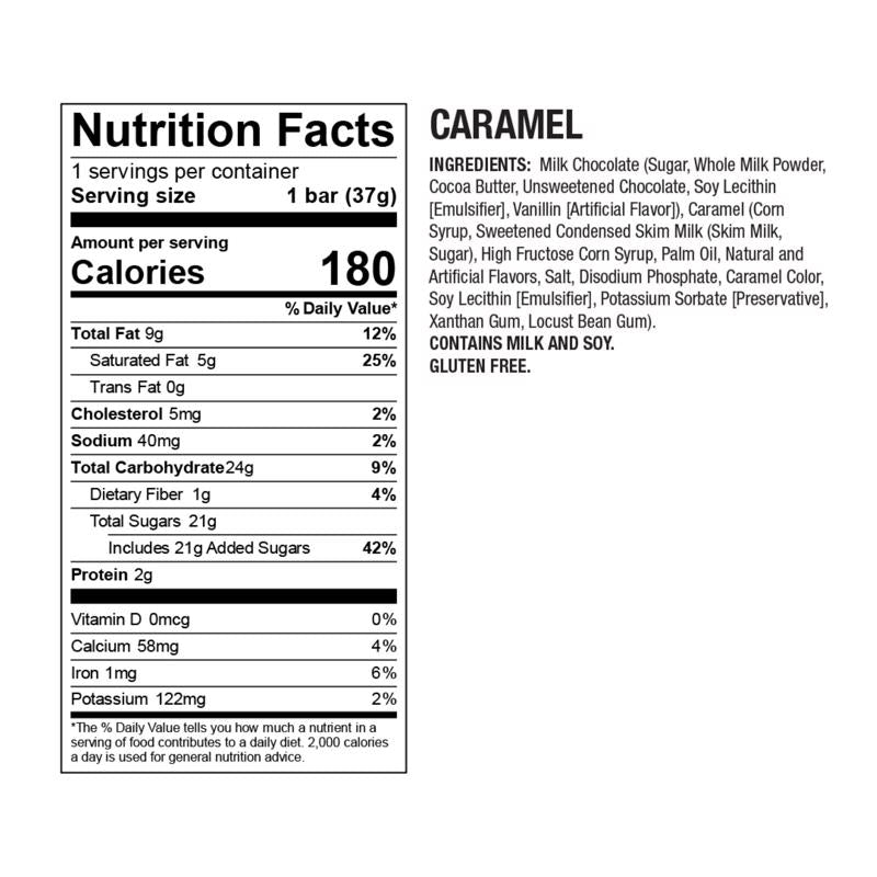 World's Finest Chocolate Caramel Chocolate Bar 1.3 oz