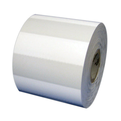 RF Printer Gray Bin Tag Labels - Roll 585 each