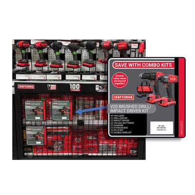Standard Tools Sign Kit POWER TOOLS COMBO