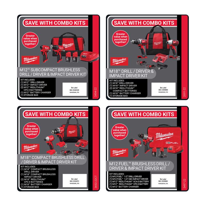 Standard Tools Sign Kit POWER TOOLS COMBO