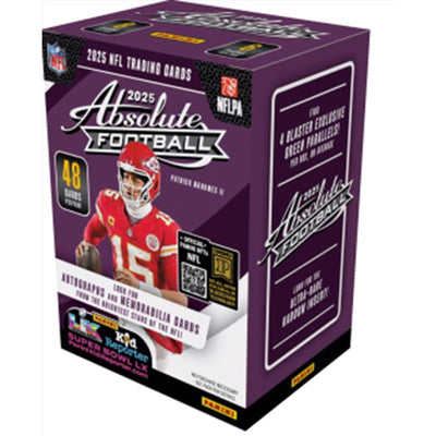 2025 Absolute Football Blaster Box Trading Cards 48 pc