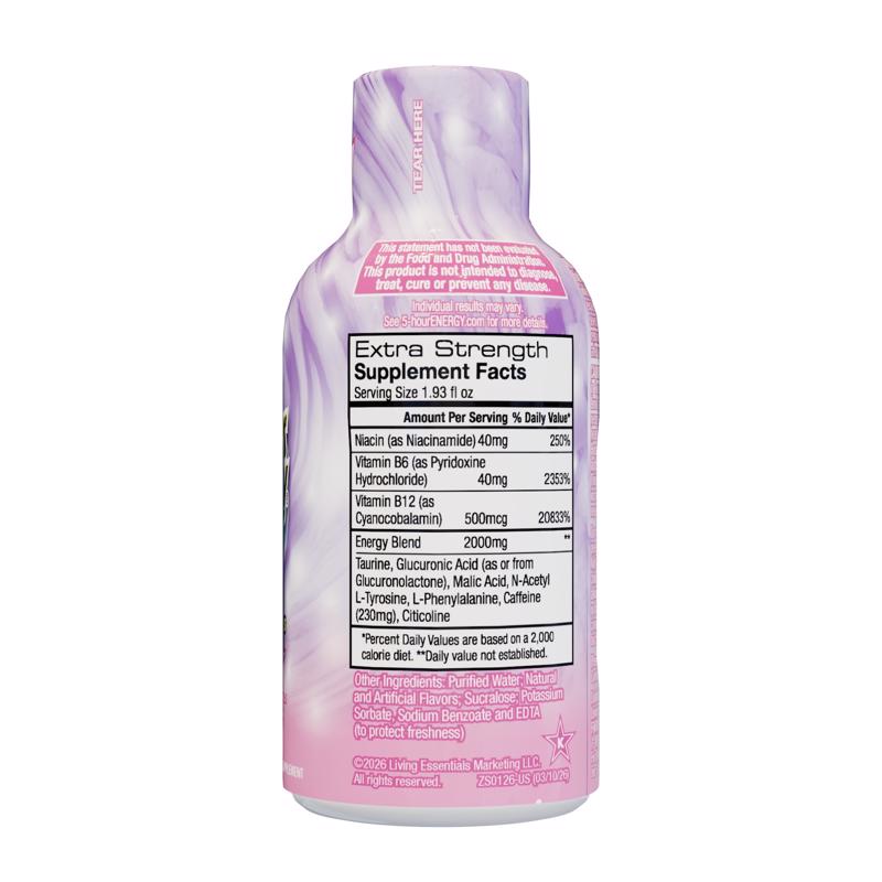 5-hour Energy Extra Strength Sugar Free Assorted Energy Shot 1.93 fl. oz.