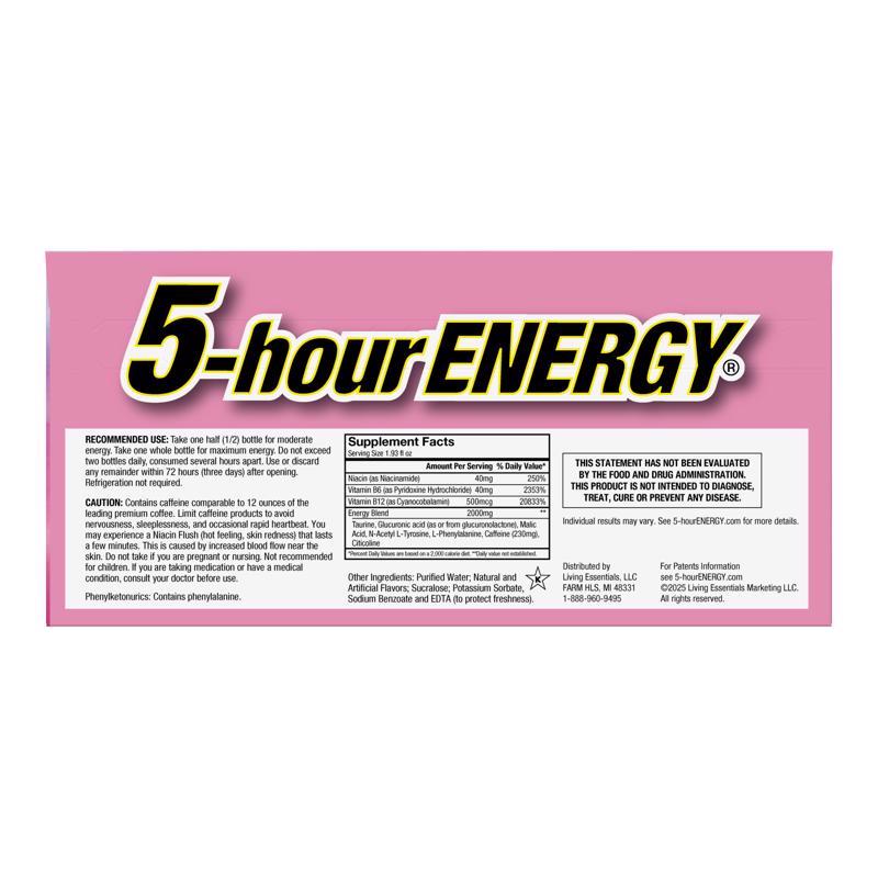 5-hour Energy Extra Strength Sugar Free Assorted Energy Shot 1.93 fl. oz.