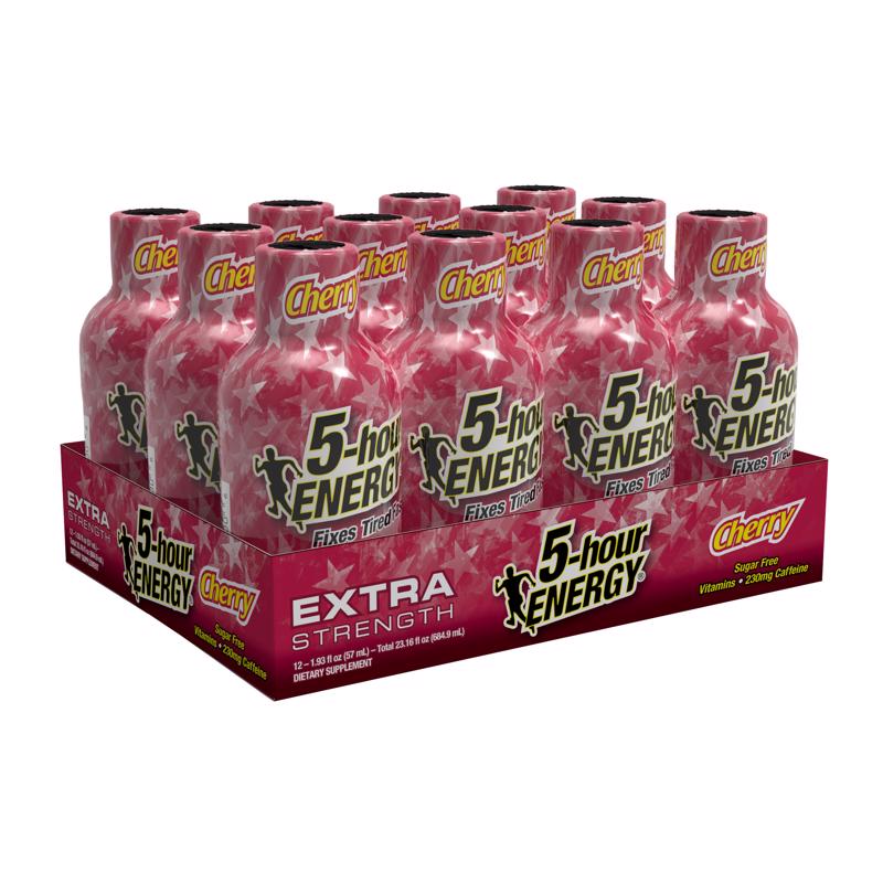 5-hour Energy Extra Strength Sugar Free Cherry Energy Shot 1.93 fl. oz.