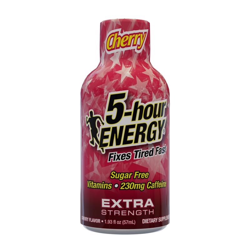 5-hour Energy Extra Strength Sugar Free Cherry Energy Shot 1.93 fl. oz.