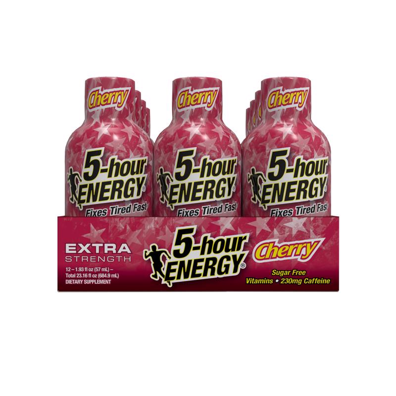 5-hour Energy Extra Strength Sugar Free Cherry Energy Shot 1.93 fl. oz.